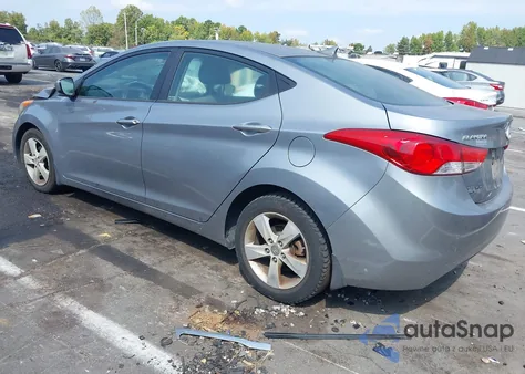 2013 Hyundai Elantra Gls from USA, damaged, VIN KMHDH4AEXDU931661